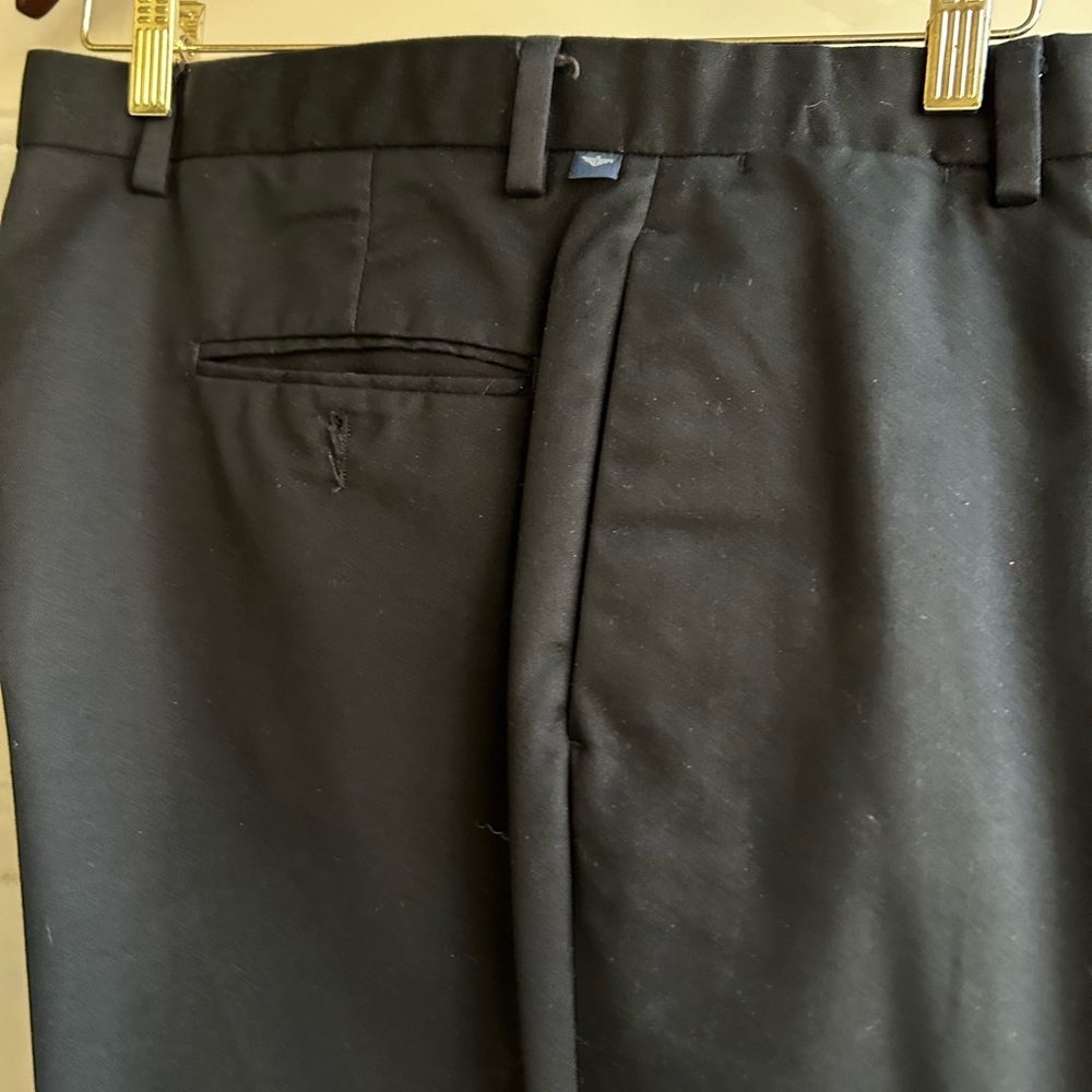 Dockers Black semi-casual slacks or pants. Very well made, Excellent Condition!